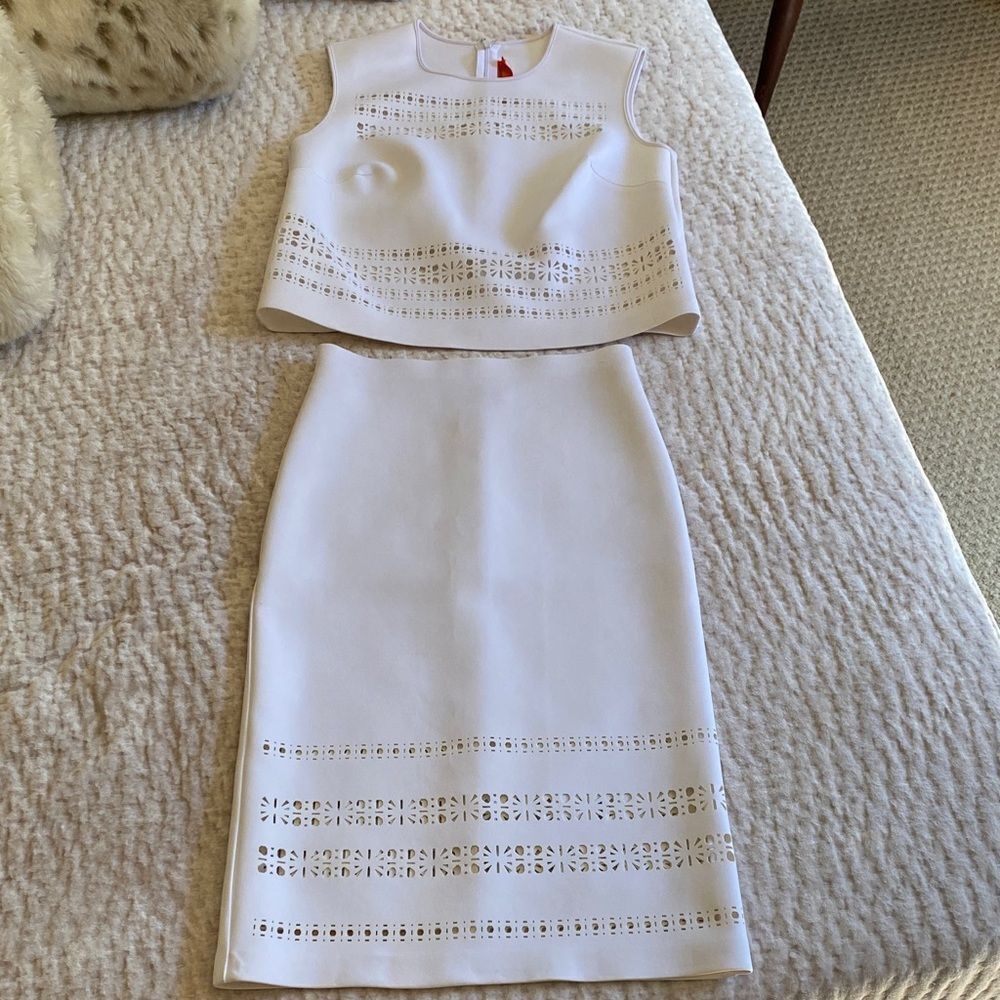 Clover Canyon White Top & Skirt